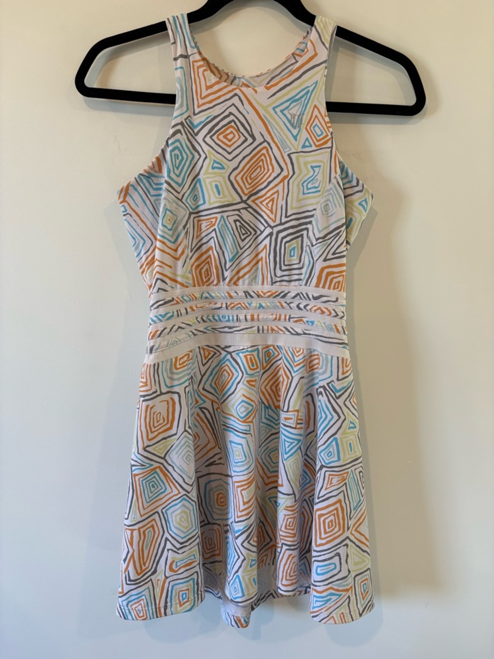 EleVen by Venus Williams Pastel Geometric Athletic Dress